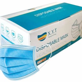  XYT Branded 3 Ply Disposable Face Mask with Earloop
