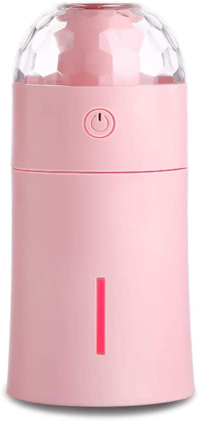 Magic Pink Led Light 175ml USB Humidifier Air Purifier Mist