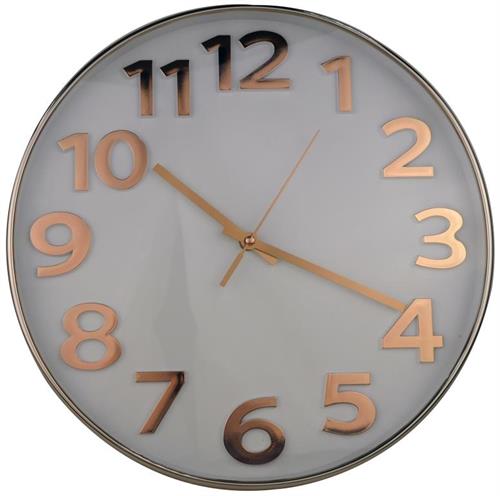 Wall Clock Rose Gold