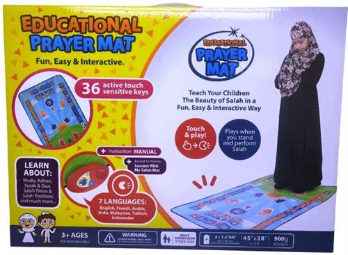 Smart Islamic Educational Prayer Mat