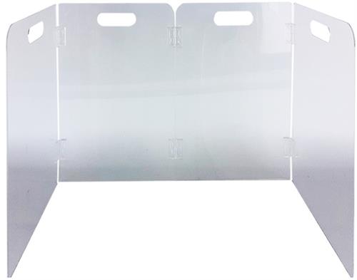 4 Tier Self Supporting L Shaped Foldable Protective