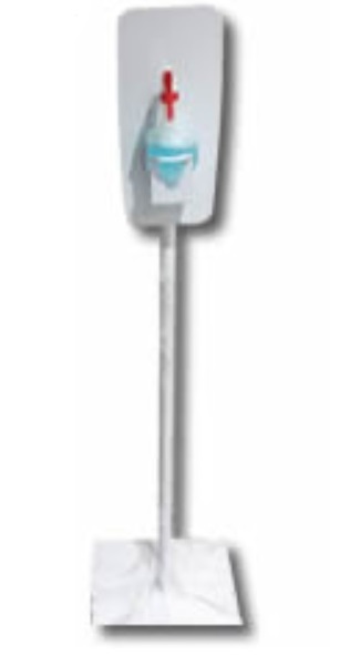 Hand Operated Sanitizer Dispenser Floor Stand