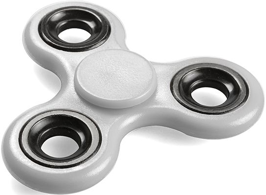 Sceedo 3 Arm Fidget Spinner White